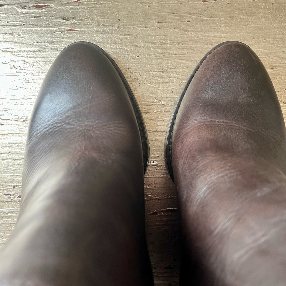 Brunello Cucinelli Leather Boots - 37.5 - Picture 6 of 11